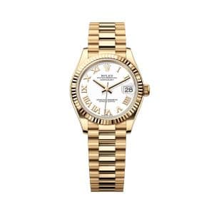 Rolex Datejust 31 278278-0020 White Dial President Bracelet