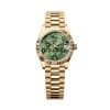 Rolex Datejust 31 278278-0046 Olive Green Dial President Bracelet