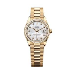 Rolex Datejust 31 278288rbr-0006 Mother of Pearl Dial President Bracelet