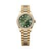 Rolex Datejust 31 278288rbr-0007 Olive Green Dial President Bracelet