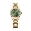 Rolex Datejust 31 278288rbr-0024 Olive Green Dial President Bracelet