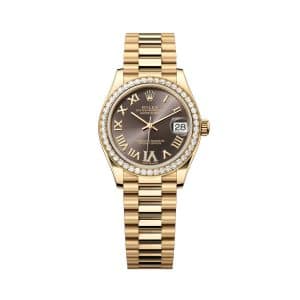 Rolex Datejust 31 278288rbr-0026 Dark Grey Dial President Bracelet