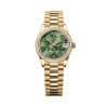 Rolex Datejust 31 278288rbr-0038 Olive Green Dial President Bracelet