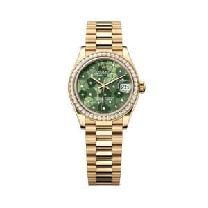 Rolex Datejust 31 278288rbr-0038 Olive Green Dial President Bracelet