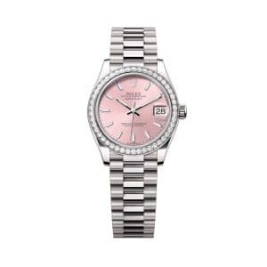 Rolex Datejust 31 278289rbr-0013 Pink Dial President Bracelet