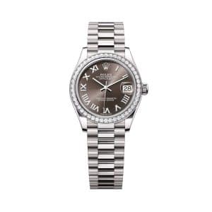 Rolex Datejust 31 278289rbr-0017 Dark Grey Dial President Bracelet