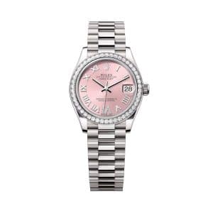 Rolex Datejust 31 278289rbr-0018 Pink Dial President Bracelet