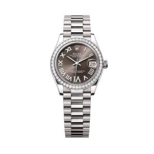Rolex Datejust 31 278289rbr-0020 Dark Grey Dial President Bracelet