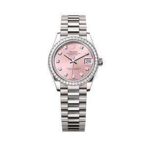 Rolex Datejust 31 278289rbr-0022 Pink Dial President Bracelet