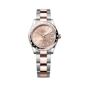 Rolex Datejust 31 278341rbr-0009 Rose Dial Oyster Bracelet
