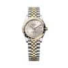 Rolex Datejust 31 278343rbr-0004 Oyster Yellow Gold and Diamonds Silver set with Diamonds Dial Jubilee Bracelet