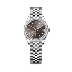 Rolex Datejust 31 278384rbr-0020 Dark Grey Dial Jubilee Bracelet