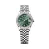 Rolex Datejust 31 278384rbr-0022 Mint Green Dial Jubilee Bracelet