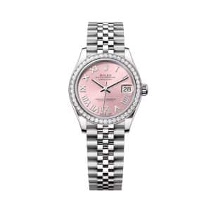 Rolex Datejust 31 278384rbr-0028 Pink Dial Jubilee Bracelet