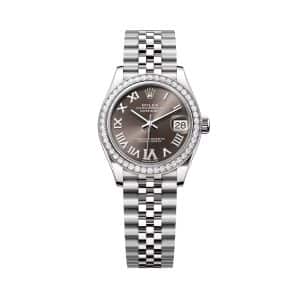 Rolex Datejust 31 278384rbr-0032 Dark Grey Dial Jubilee Bracelet