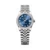Rolex Datejust 31 278384rbr-0037 Bright Blue Dial Jubilee Bracelet