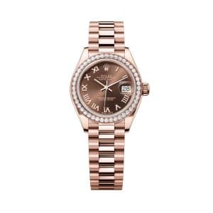 Rolex Lady-Datejust 279135rbr-0016 Chocolate Dial President Bracelet