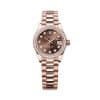 Rolex Lady-Datejust 279135rbr-0017 Chocolate Dial President Bracelet