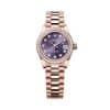 Rolex Lady-Datejust 279135rbr-0020 Aubergine Dial President