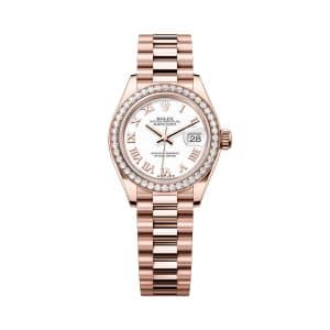 Rolex Lady-Datejust 279135rbr-0023 White Dial President Dial