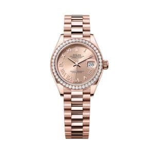 Rolex Lady-Datejust 279135rbr-0027 Rose Dial President Bracelet