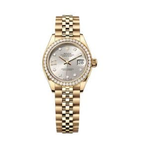 Rolex Lady-Datejust 279138rbr-0002 Silver Dial Jubilee Bracelet