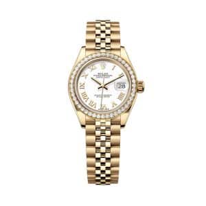 Rolex Lady-Datejust 279138rbr-0032 White Dial Jubilee Bracelet