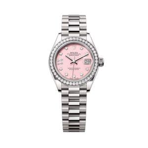 Rolex Lady-Datejust 279139rbr-0002 Pink Dial President Bracelet