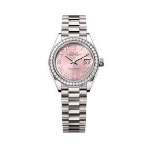 Rolex Lady-Datejust 279139rbr-0012 Pink Dial President Bracelet