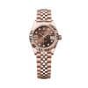 Rolex Lady-Datejust 279175-0004 Chocolate Dial Jubilee Bracelet