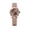 Rolex Lady-Datejust 279175-0008 Chocolate Dial Jubilee Bracelet