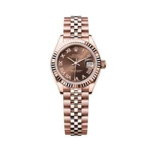 Rolex Lady-Datejust 279175-0015 Chocolate Dial Jubilee Bracelet