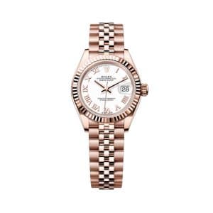 Rolex Lady-Datejust 279175-0022 White Dial Jubilee Bracelet