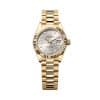 Rolex Lady-Datejust 279178-0002 Silver Dial President Bracelet