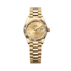 Rolex Lady-Datejust 279178-0022 Champagne Dial President Bracelet