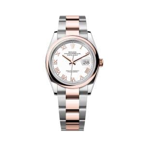 Rolex Datejust 36 126201-0016 White Dial Oyster Bracelet