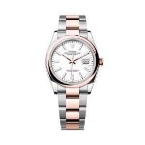 Rolex Datejust 36 126201-0018 White Dial Oyster Bracelet