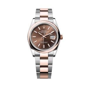 Rolex Datejust 36 126201-0044 Chocolate Dial Oyster Bracelet