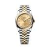 Rolex Datejust 36 126203-0017 Champagne Dial Jubilee Bracelet