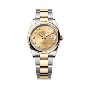 Rolex Datejust 36 126203-0018 Champagne Dial Oyster Bracelet