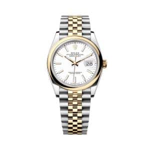 Rolex Datejust 36 126203-0019 White Dial Jubilee Bracelet