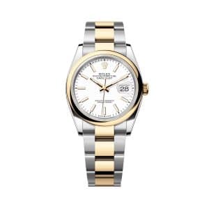 Rolex Datejust 36 126203-0020 White Dial Oyster Bracelet