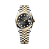 Rolex Datejust 36 126203-0021 Black Dial Jubilee Bracelet