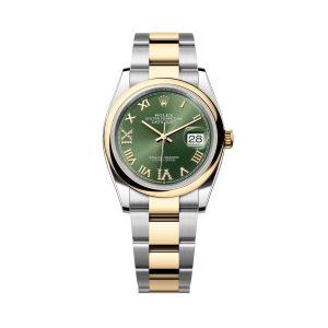 Rolex Datejust 36 126203-0026 Olive Green Dial Oyster Bracelet