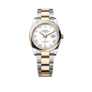Rolex Datejust 36 126203-0030 White Dial Oyster Bracelet