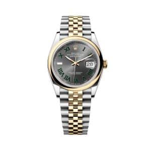 Rolex Datejust 36 126203-0035 Slate Dial Jubilee Bracelet