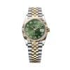 Rolex Datejust 36 126233-0025 Olive Green Dial Jubilee Bracelet
