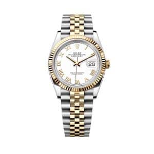 Rolex Datejust 36 126233-0029 White Dial Jubilee Bracelet
