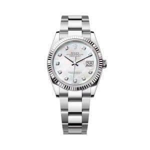 Rolex Datejust 36 126234-0020 Mother of Pearl Dial Oyster Bracelet