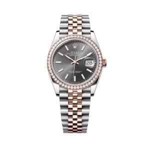 Rolex Datejust 36 126281rbr-0001 Slate Dial Jubilee Bracelet